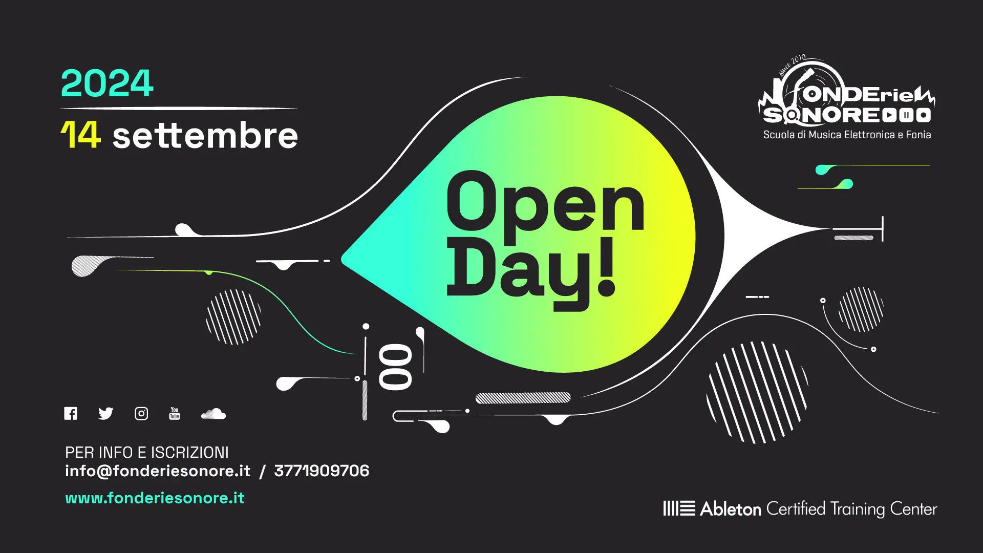 open day 14 settembre 2024